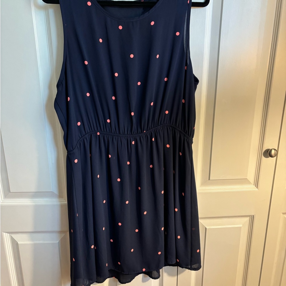 Pixley Blue and Pink Sleeveless Sundress